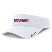 USC Trojans Nike White Dri Fit Ace Sideline Visor